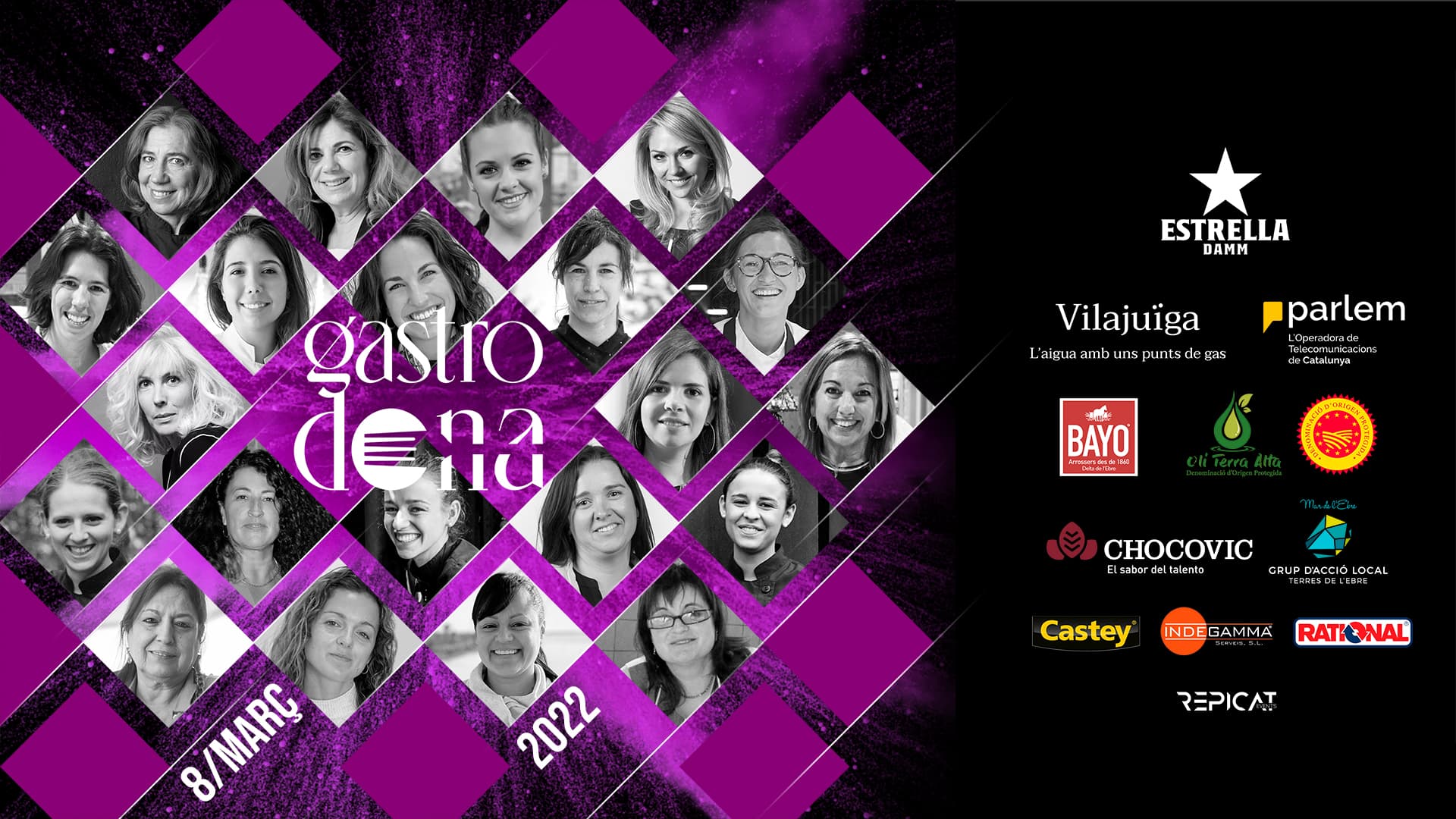 Gastro Dona 2022 — cuineres i col·laboradors